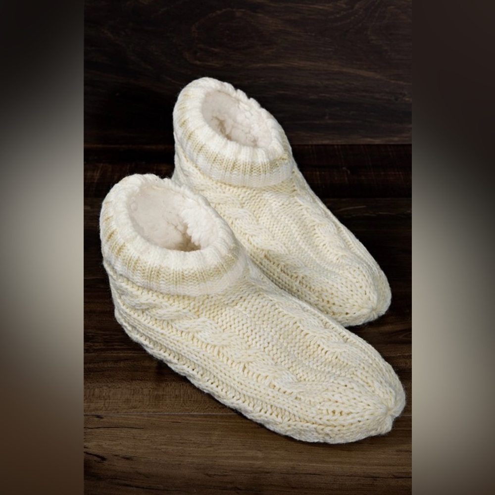 Cozy bootie slippers